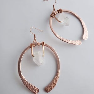 'Akhet' - Paparazzi Copper Hoop Earrings