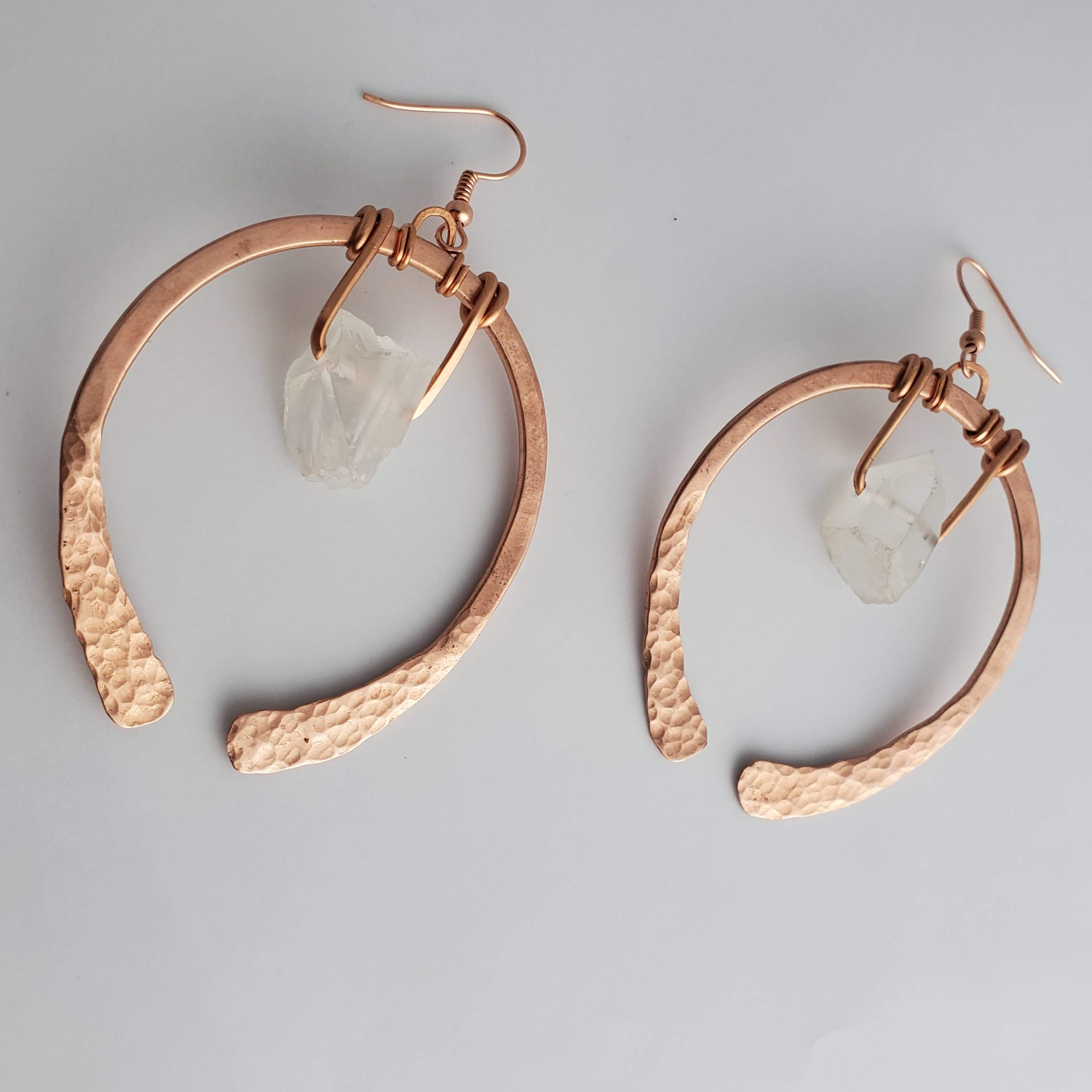 'Akhet' - Paparazzi Copper Hoop Earrings